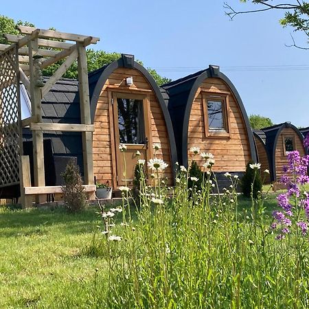 Rabbit Glamping Pod School House Farm Hotell Leighton  Exteriör bild
